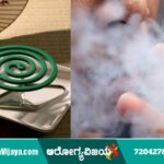 Mosquito coil smoke is as dangerous as 100 cigarettes