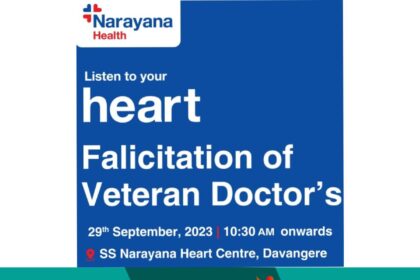 Tribute to senior doctors at SS Narayan Hospital, Davangere