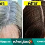 Learn how to turn white hair black